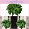 Boston Fern Artificial Plant With Uvresistant Plastic Foliage For Home Decor And Office Space