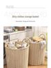 Large Capacity Laundry Hamper: Stylish and Functional Clothes Storage Basket