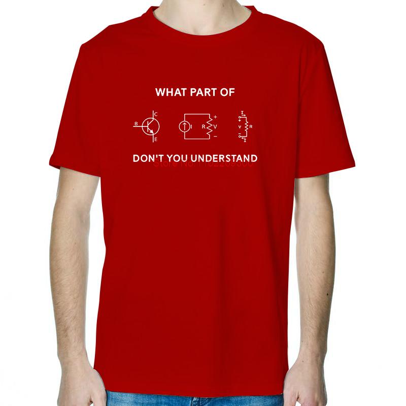 Electrical Engineer T Shirt Funny Sarcasm Engineering Gift Tee Tops TShirt New Arrival Goods Summer Mens Cotton TShirt S