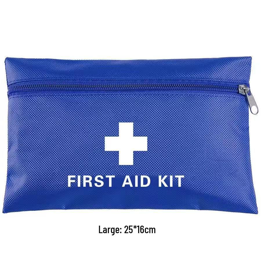 Taška pro lékařskou pohotovost z tlusté oxfordské látky - Kompaktní úložný prostor pro první pomoc a léky se zipem
