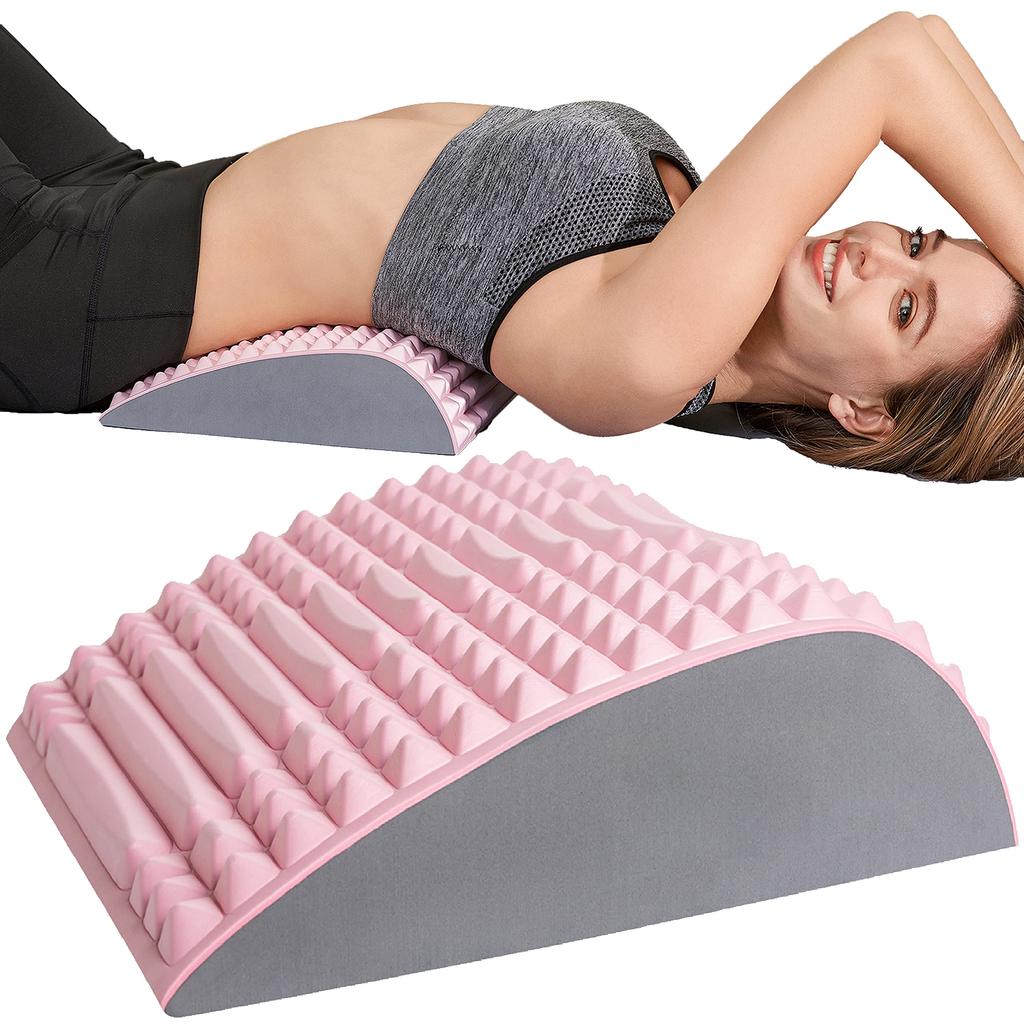 Back Stretcher and Neck Stretcher Pillow Pain Relief for Lower Back Lumbar Support Posture Correction Sciatica Aid Easy To Use At Home Office