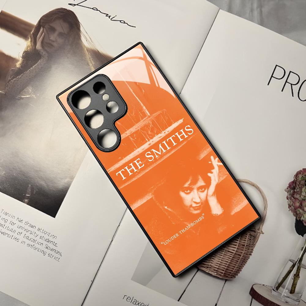 

THE SMITHS Чехол для телефона Rock Ban для Samsung Galaxy S26 S25 S24 S23 S22 S20 S21 Edge Ultra Plus Fe Цветной Серебристый Чехол Galaxy S21plus 5G
