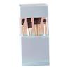 Makeup Brush Holder   with Transparent Lid Waterproof Large Capacity Cosmetic Brush Holder for Eyebrow Pencil