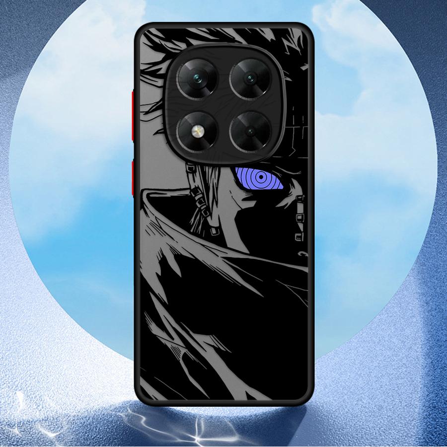 Case for Xiaomi Redmi Note 10 12 11S 14 Pro Plus 10S 13 11 Matte Phone Cover Anime Narutos Cool