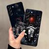 Cartoon Astronaut Art Phone Cover Case for Samsung Galaxy A25 A16 A53 A17 A37 A05 A57 A15 A52 A36 A06 A73 A51 A55 A23 A70 A50