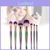Up Mermaid Make Brushes Set Foundation Eyebrow Eyeliner Blush Tool Cosmetic