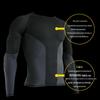 Men's Quick-Dry Compression Shirt: Long-Sleeve High-Elastic Base Layer for Running & Training