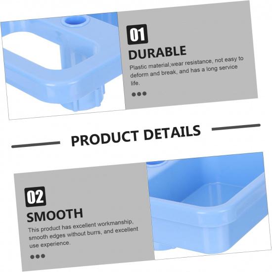 Adjustable Infusion Stand Tray for Plastic Drip Rack Storage Shelf for Hospital and Clinic Use Easy to Install and Remove