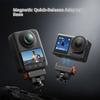 Camera Quick Release Mount Bracket With Magnetic Locking System For Action 5Pro/4/3 Camera And Tripod Compatibility