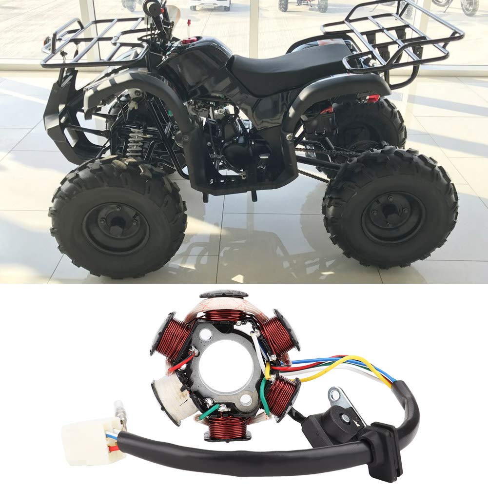 KIMISS Magnetic Stator for ATV Quad Go Kart Magnetic Stator 6 Coil 5 Wire