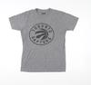 NBA Toronto Raptors Herren Graues Kleines Grafik-T-Shirt