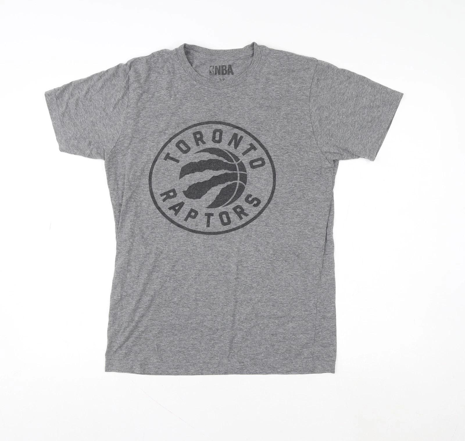 NBA Toronto Raptors Men s Grey Small Graphic T-Shirt XL