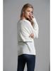 Plus Size Women's Autumn/Winter OL Cross-Stitch Knitted Sweater - Fashionable and Elegant