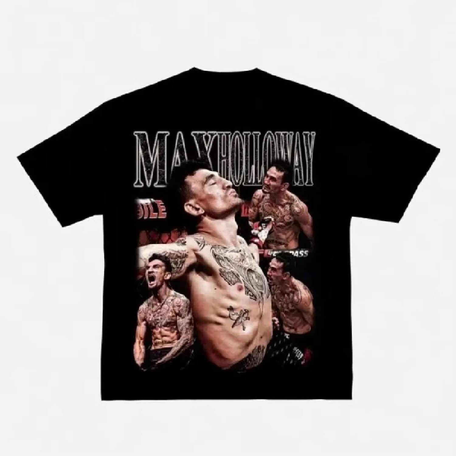 

New Causal Oliveira T-shirt UFC Printed Short-sleeved American Retro Small Collar Combat Shirt Retro Short-sleeved Clothing XL різнокольоровий