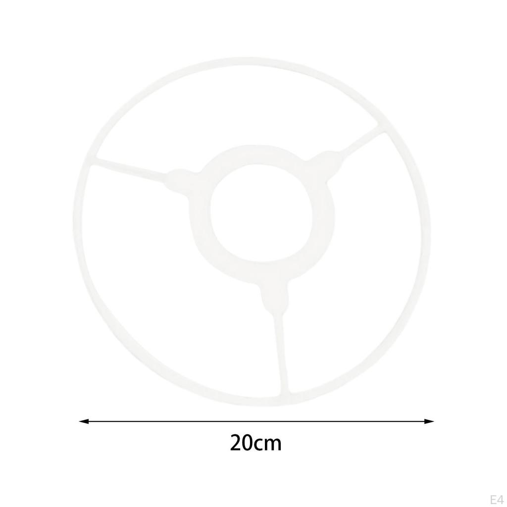 2 Lampshade Set Holder Support DIY for Light Cover Bar Dining Room Party