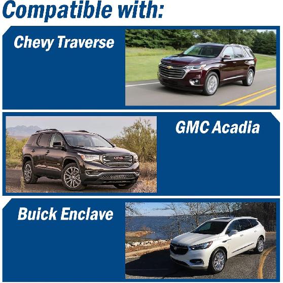 OZXC Rear Sliding Moonroof Cover Latch, Sunroof Lock - Rev 0 - GM F Retainer 84900118, Compatible with Chevy Traverse, GMC Acadia, Buick Enclave