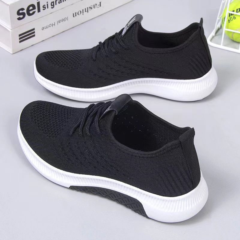 Chaussures en maille Baskets Femme Été Automne Respirantes Confortables Maille Dame Grande Taille Décontractées Marche Chaussures d'Extérieur