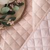 MOLLY Decorative bedspread 170x210cm - powder pink for a romantic bedroom