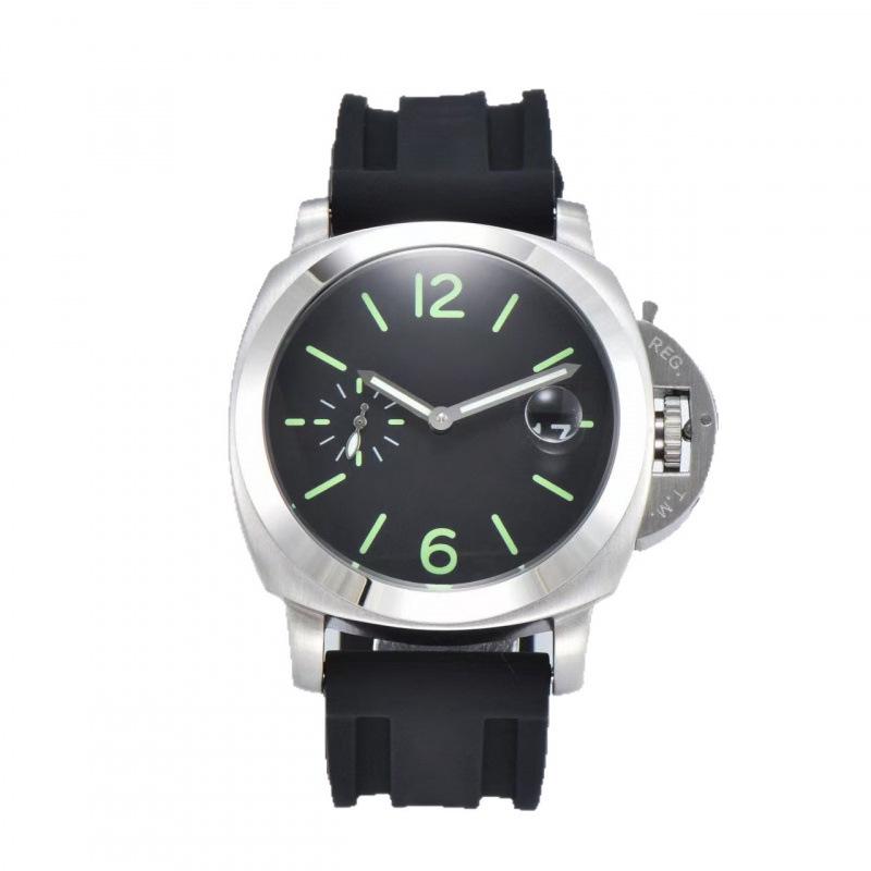 Men's Luxury Carbon Fiber Sports Watch - Sea Buckthorn Dial, Lumino Series, Fully Automatic Mechanical