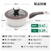 WANGYUANJI 16cm Milk Miso Soup Saucepan with Induction and Gas Milk Sauce Stock Easy to Perfect for Single Home Use Saucepan, Pot, Pot, Lid,