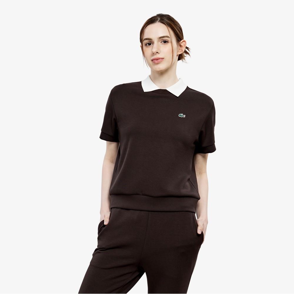 [lacoste] Women s Light Jersey Setup Crewneck Sweatshirt SF799E-56G3LA 34