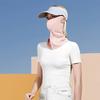 2Pcs Cycling Face Mask, Women's Windproof Sunshade Scarf, UV Protection Breathable Neck Gaiter for Outdoor