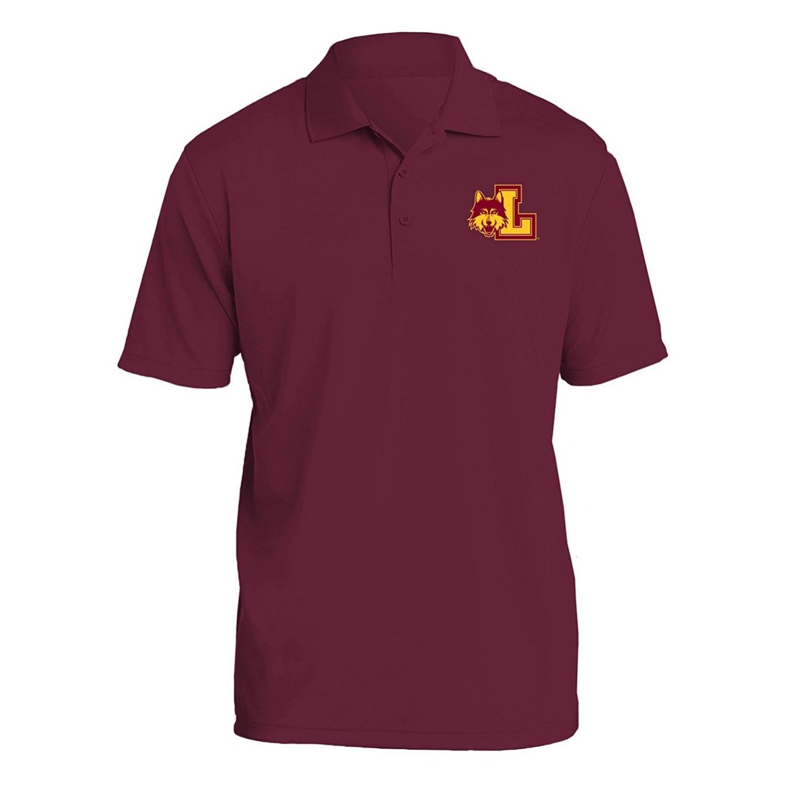Loyola University Chicago Ramblers Primary Logo Polo - Maroon XL