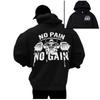 Unisex Pullover Hooded Sweatshirt - Casual Streetwear for Autumn Winter Fall Season Perfect for Gym Workout and Everyday Wear