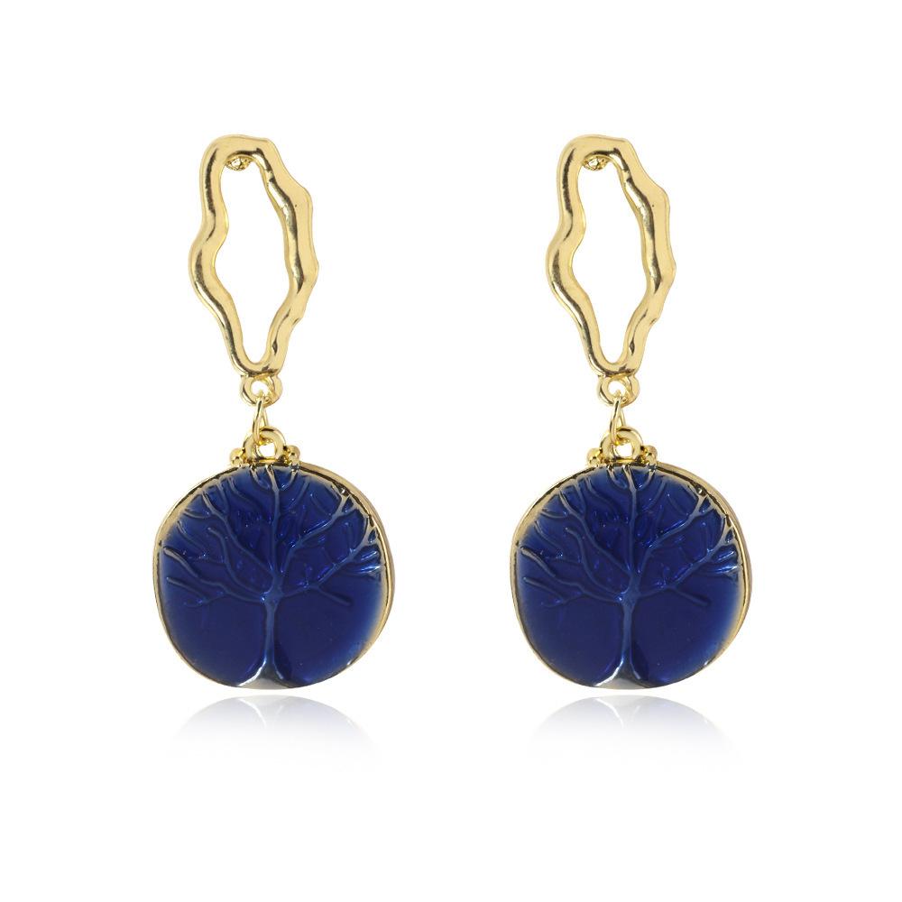 

Trendy Alloy Of Earrings Vivid Colors Fashionable Womens Accessories For Occasions Special синій