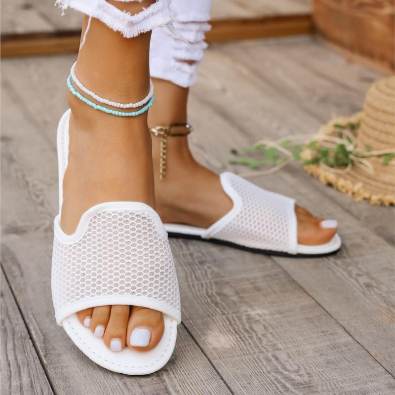 Woman Sandals Shoes Summer Elegant Sandals For Women Retro Women Shoe Party Sandals Woman Slides Women Slippers Female Footwear