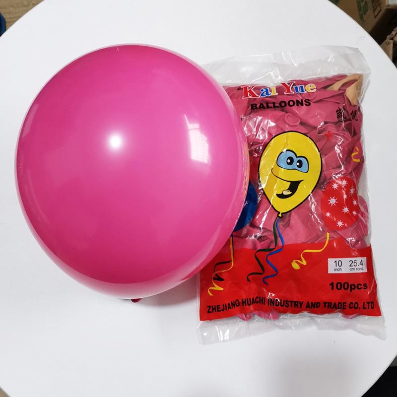Hyatt 10-Inch Thickened Balloons for Birthday, Party & Wedding Decorations