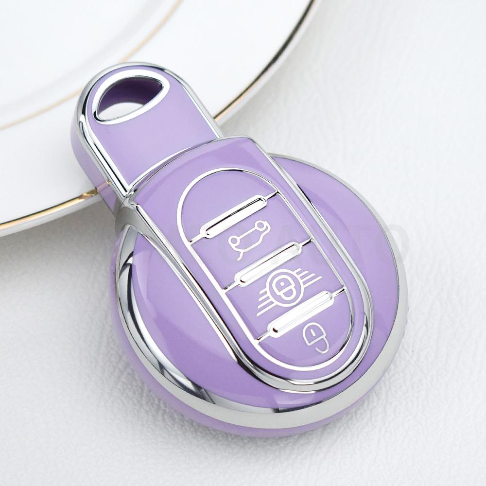 TPU Car Key Case Cover Protection Shell For BMW Mini COOPERS ONE JCW F56 F55 F54 F57 F60 R55 R56 R57 R58 R59 R60 S Roadster