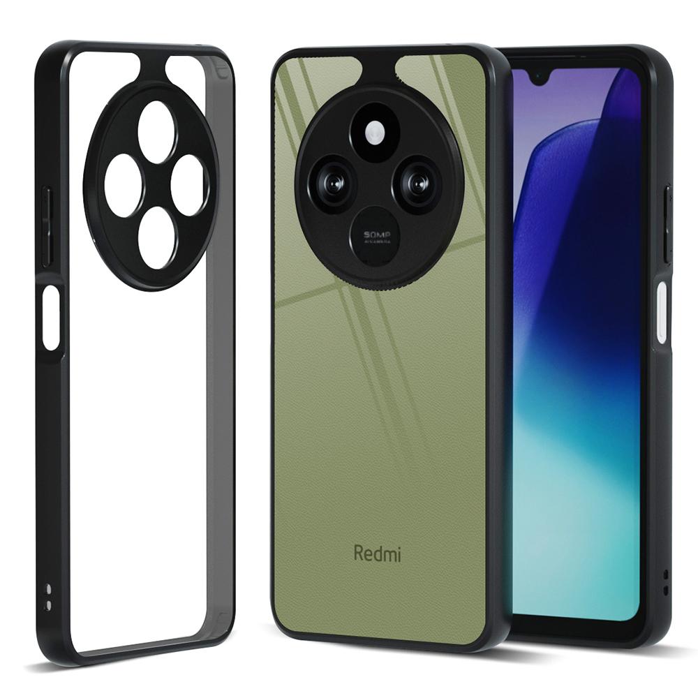 IBMRS For Xiaomi Redmi 14C 4G/14R 5G/Poco C75 Case TPU+PC Heavy Duty Shockproof Phone Cover Camera Protection