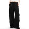 American Navy Blue Scimitar Casual Pants for Men and Women, Summer Cool Feeling Quick-drying Loose Moving Pants, Hanging Feeling Wide-leg Pants