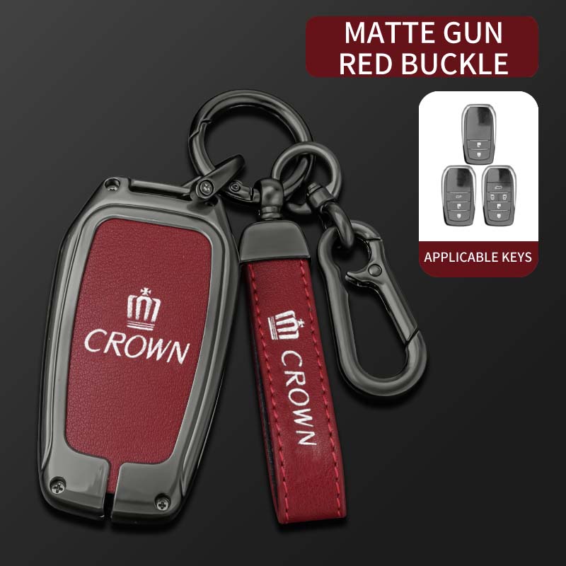 

Car Key Case Fob Cover Shell Auto Accessories For Toyota CHR Hilux Fortuner Land Cruiser 200 Camry Corolla Crown RAV4 Highland