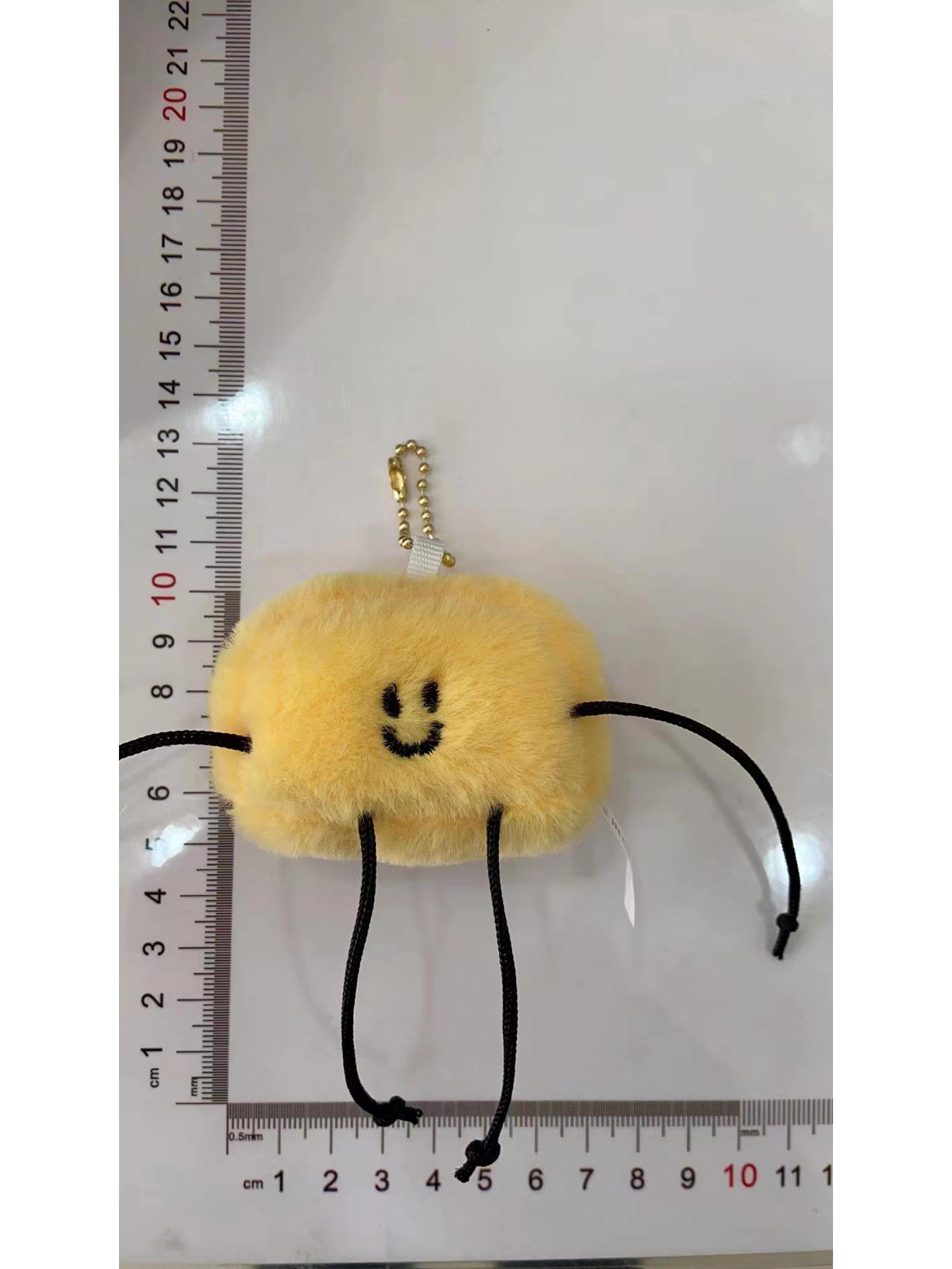 

Милый брелок в виде человечка из сыра и масла, плюшевый кулон