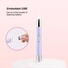 LED Light Ear Pick USB Rechargeable Ear Wax Removal Nose Clean Clip Baby Adults Ear Nose Clean Tweezers Remover Set