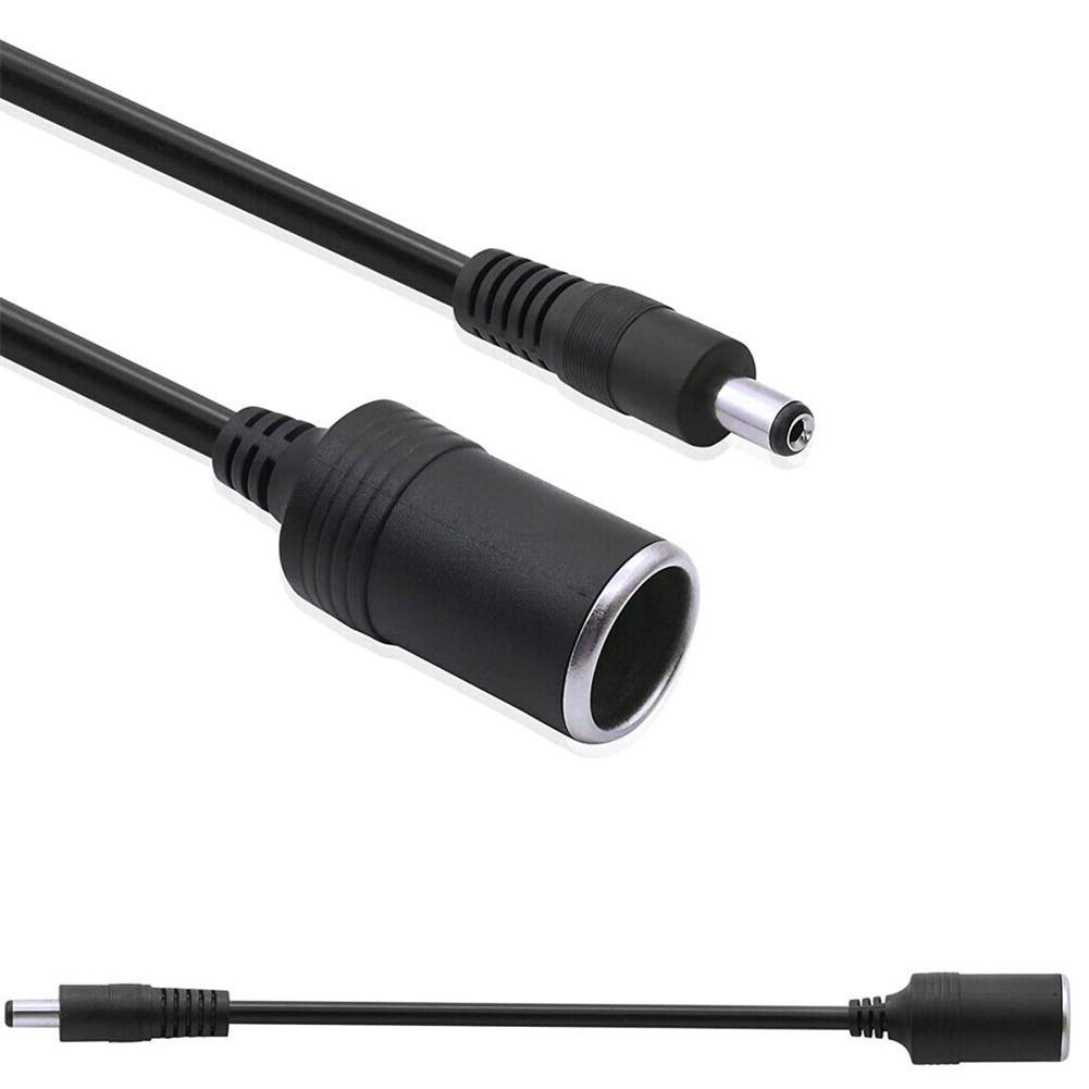 Car Charger ABS Black Male And Female Seat Transfer