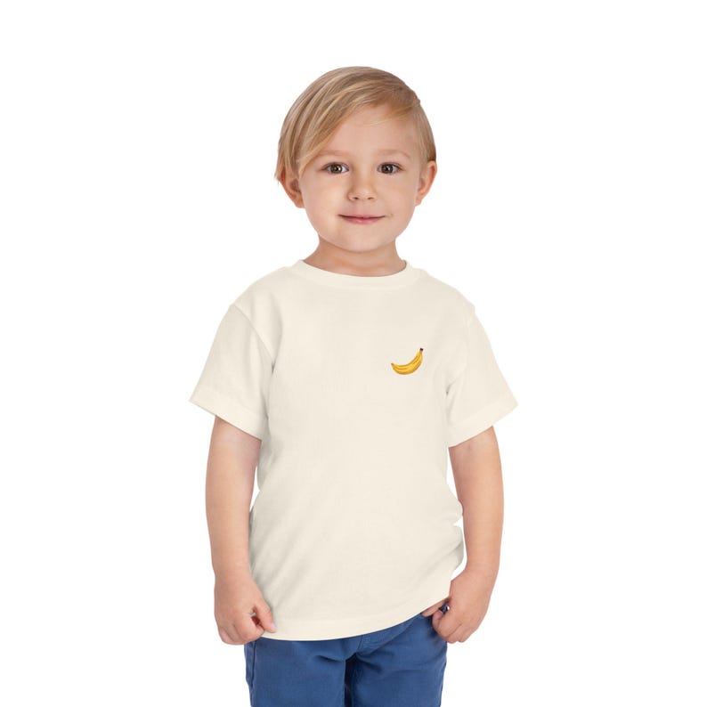 Toddler Banana T-Shirt, Unisex Cotton Tee, Kids Casual Wear 150