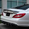 For Mercedes CLS Class W218 C218 CLS63 AMG 2012-2017 R Style Carbon fiber Rear  Wing Trunk  Boot Cover Car Styling Spoiler