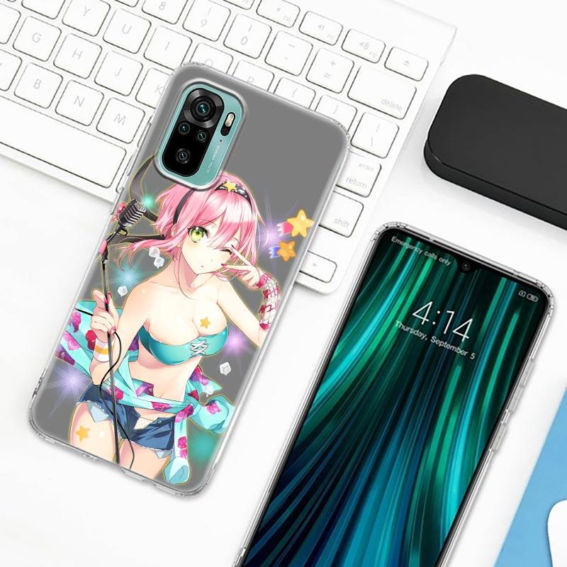 Spy X Family Anya Forger Anime Phone Case For Xiaomi Redmi Note 9s 8 11 7 9 10 Pro 10s 11s 8Pro K40 Clear Cover Cute  Girl Cases