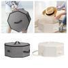 With Carry Handles Hat Storage Box Cardboard Support Portable Hat Bag  For Baseball Caps