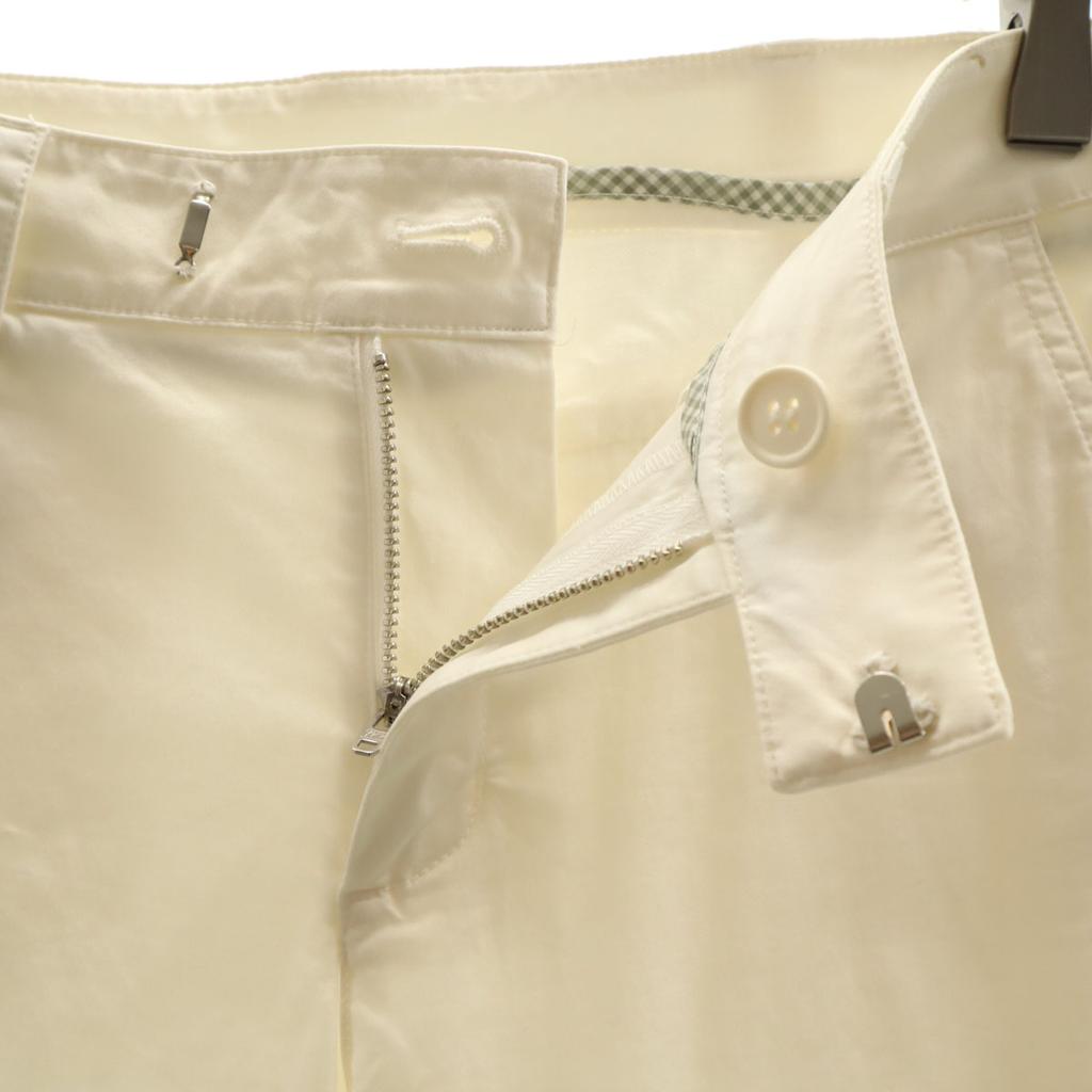 LACOSTE Cropped pants 42 off white Women Used