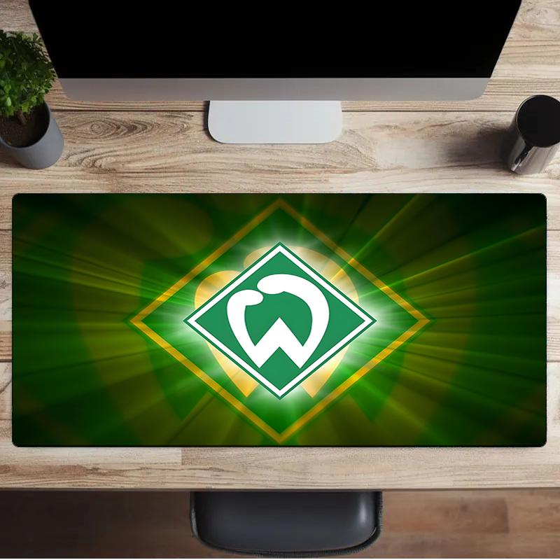 Green Bremen Pattern Mouse pad, Gaming Mouse Pad, keyboard pad, Desk Decor for computer notebook Fan Gift Birthday Gift