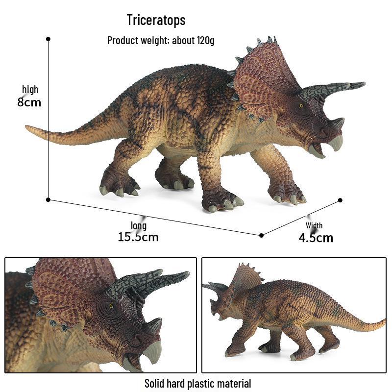 Jurassic Dinosaur Simulation Model: Stegosaurus, Mosasaurus, Pterodactyl, Triceratops, T. Rex, Allosaurus.