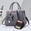 [Recommended] Women's bag new child and mother bag large-capacity PU leather handbag women's tote bag tide
