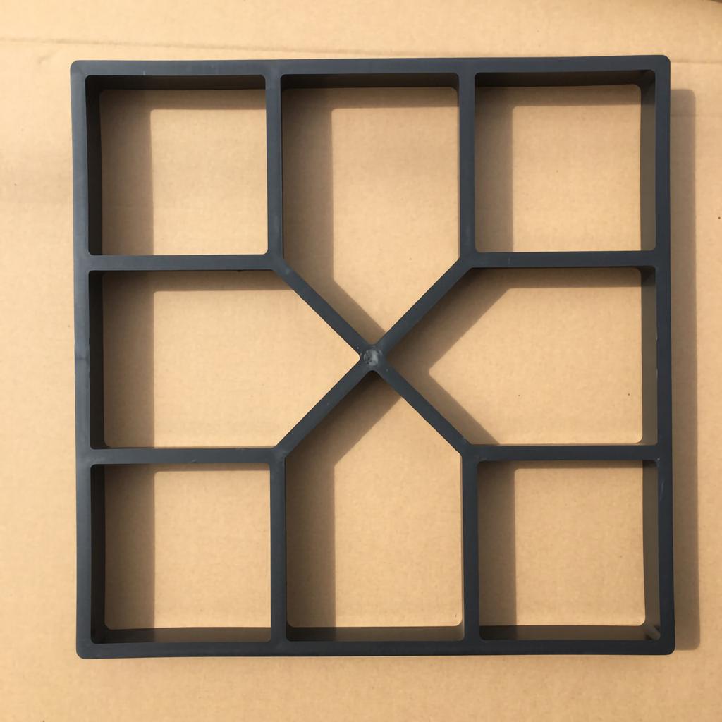 40cm DIY Paving Mold Reusable Concrete Paths Maker Plastic Walkway Pavement Mould for Garden