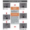 Solar Panel Regulator with LCD Display Double USB Port Solar Charging Controller for 12V 24V Systems Improved Control