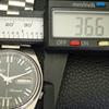 GENUINE VINTAGE SEIKO 5 AUTOMATIC 7019A JAPAN MENS BLACK DIAL WATCH a702120-5 R208-a702120