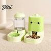 Cat Food Dispenser 2Pcs/Set Automatic Pet Feeders Feeder And Water Convenient Dispenser